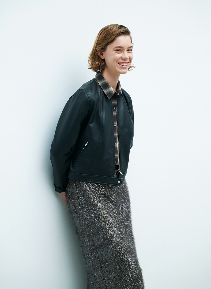 【関税込み】Loulou de Saison レザー ジャケット Loulou de Saisonのブラック Davao レザージャケットがセール中