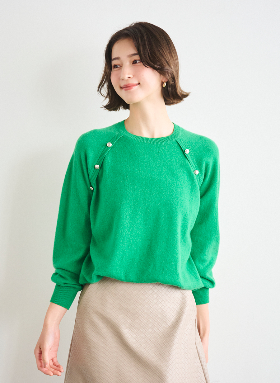 カシミヤニットプルオーバー｜LOUNIE（ルーニィ）公式サイト／公式