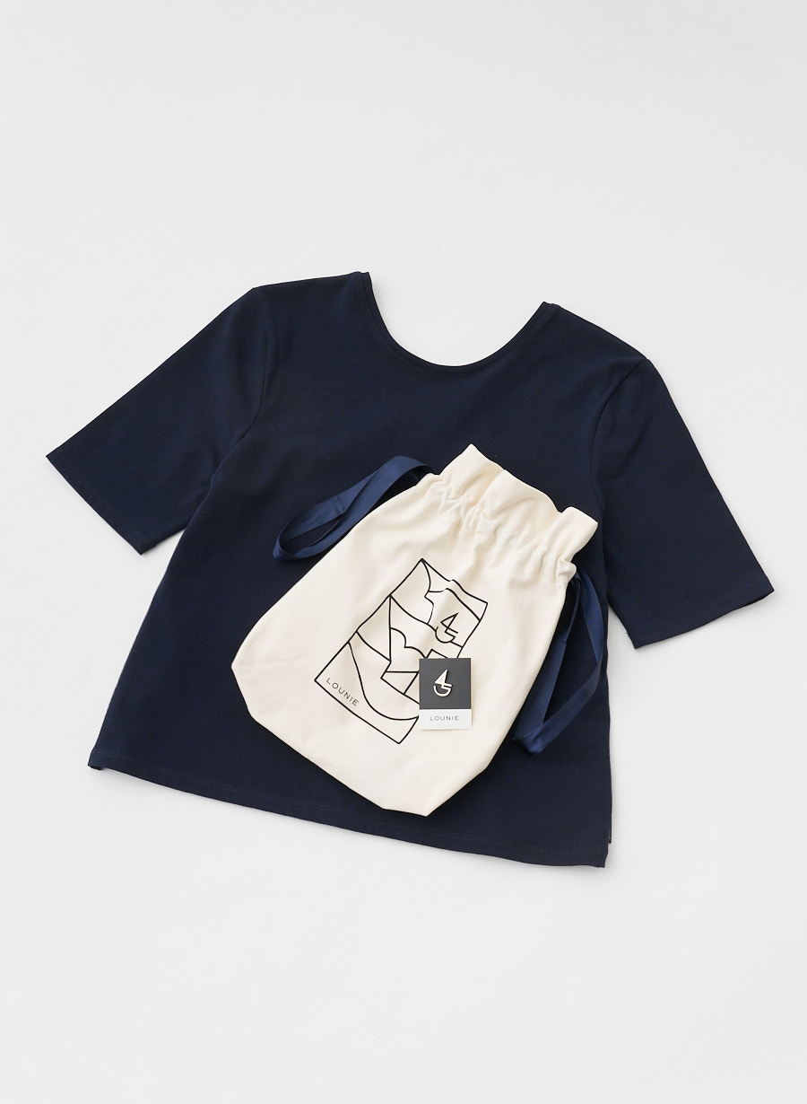 45周年記念＞ピンバッジ付き5分袖T シャツ｜LOUNIE（ルーニィ）公式