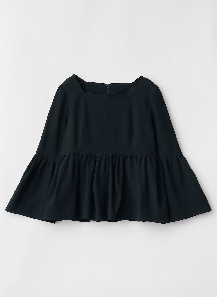 ツイルストレッチペプラムブラウス｜LOUNIE（ルーニィ）公式サイト