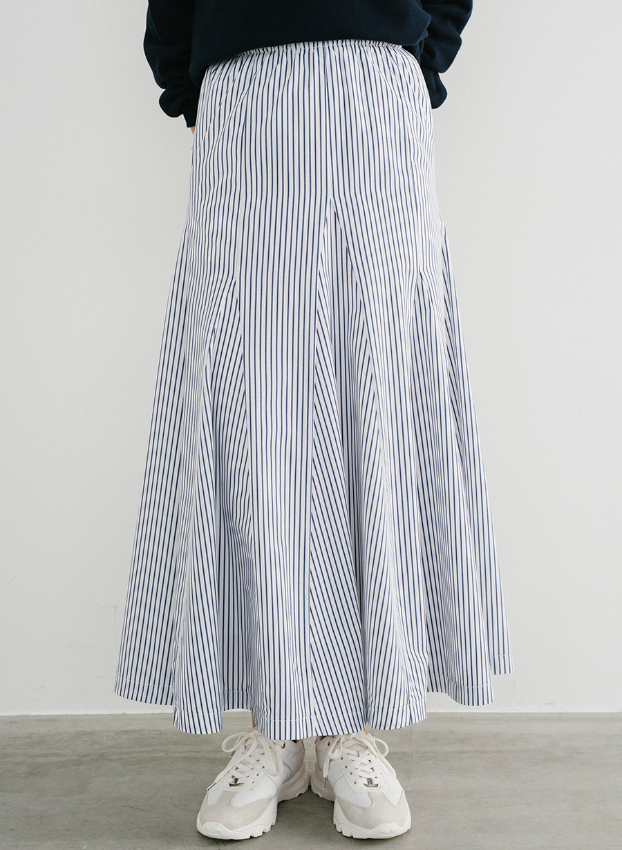 ストライプフレアスカート｜LOUNIE（ルーニィ）公式サイト／公式