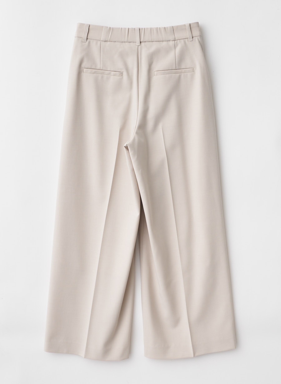 ツイルストレッチタックワイドパンツ｜LOUNIE（ルーニィ）公式サイト