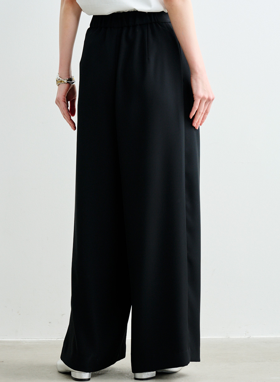 ★新品★LOUNIE ルーニィ ワイドパンツ ダブルサテンストレッチワイドパンツ｜LOUNIE（ルーニィ）公式サイト