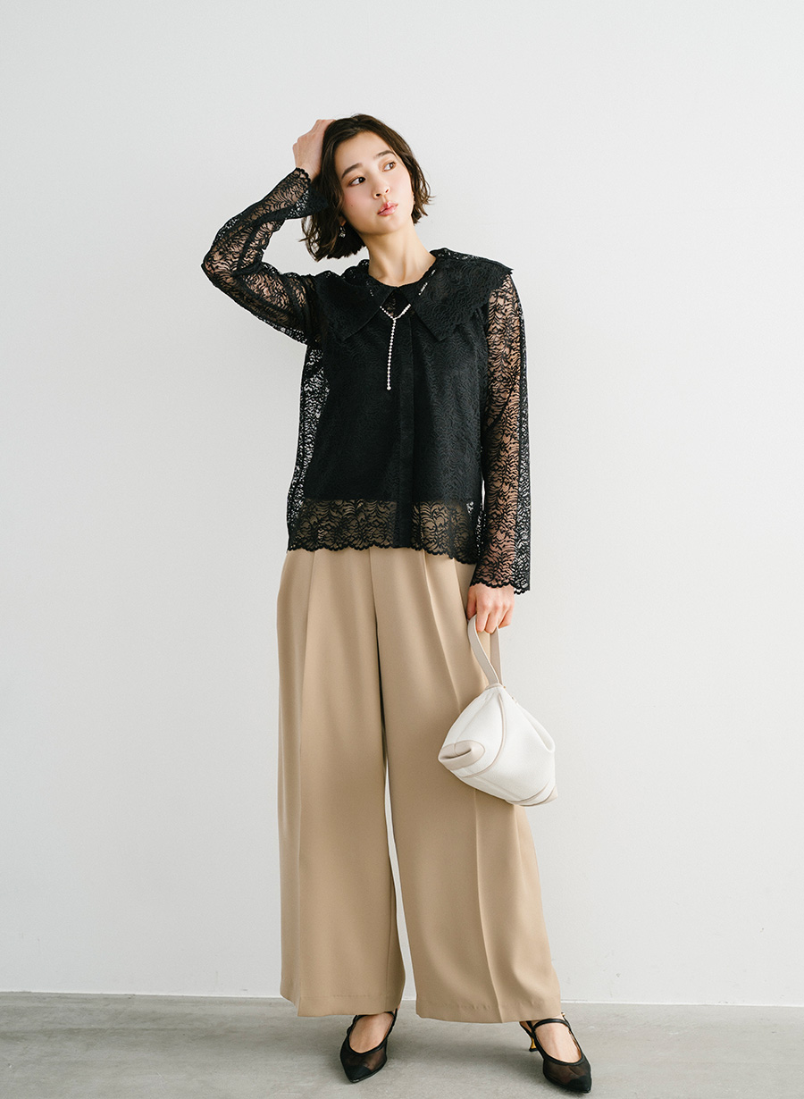 ★新品★LOUNIE ルーニィ ワイドパンツ 商品一覧｜LOUNIE（ルーニィ）公式サイト／公式オンラインストア