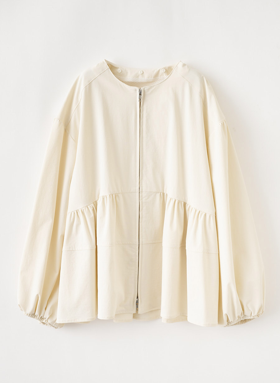 衿付きペプラムブルゾン｜LOUNIE（ルーニィ）公式サイト／公式