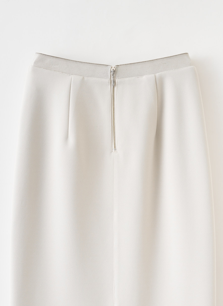 d.i.a. ホワイト タイトスカート S セール】 〈手洗い可能〉ストレッチ ダンボール タイト スカート