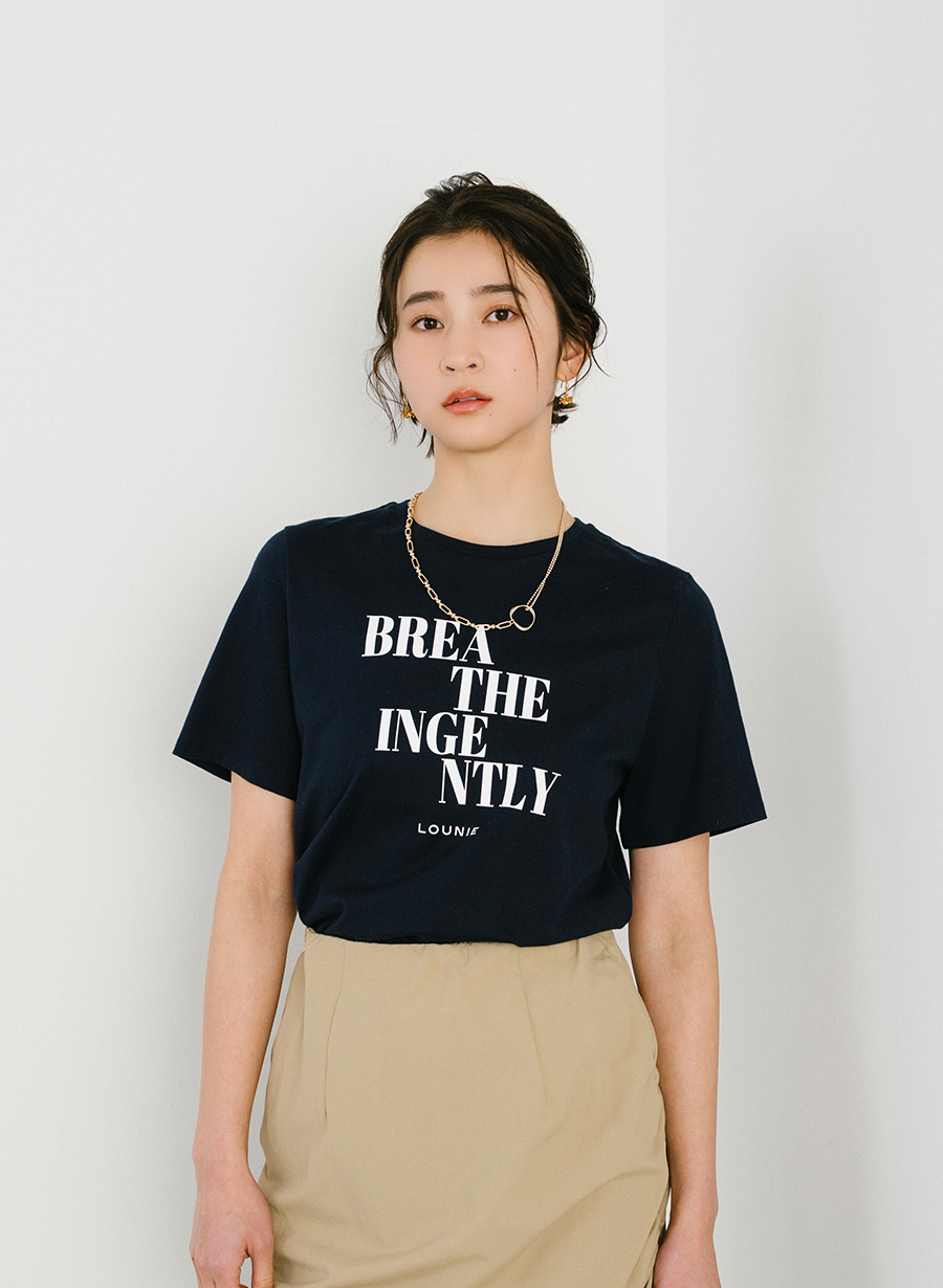 メッセージロゴT｜LOUNIE（ルーニィ）公式サイト／公式オンラインストア