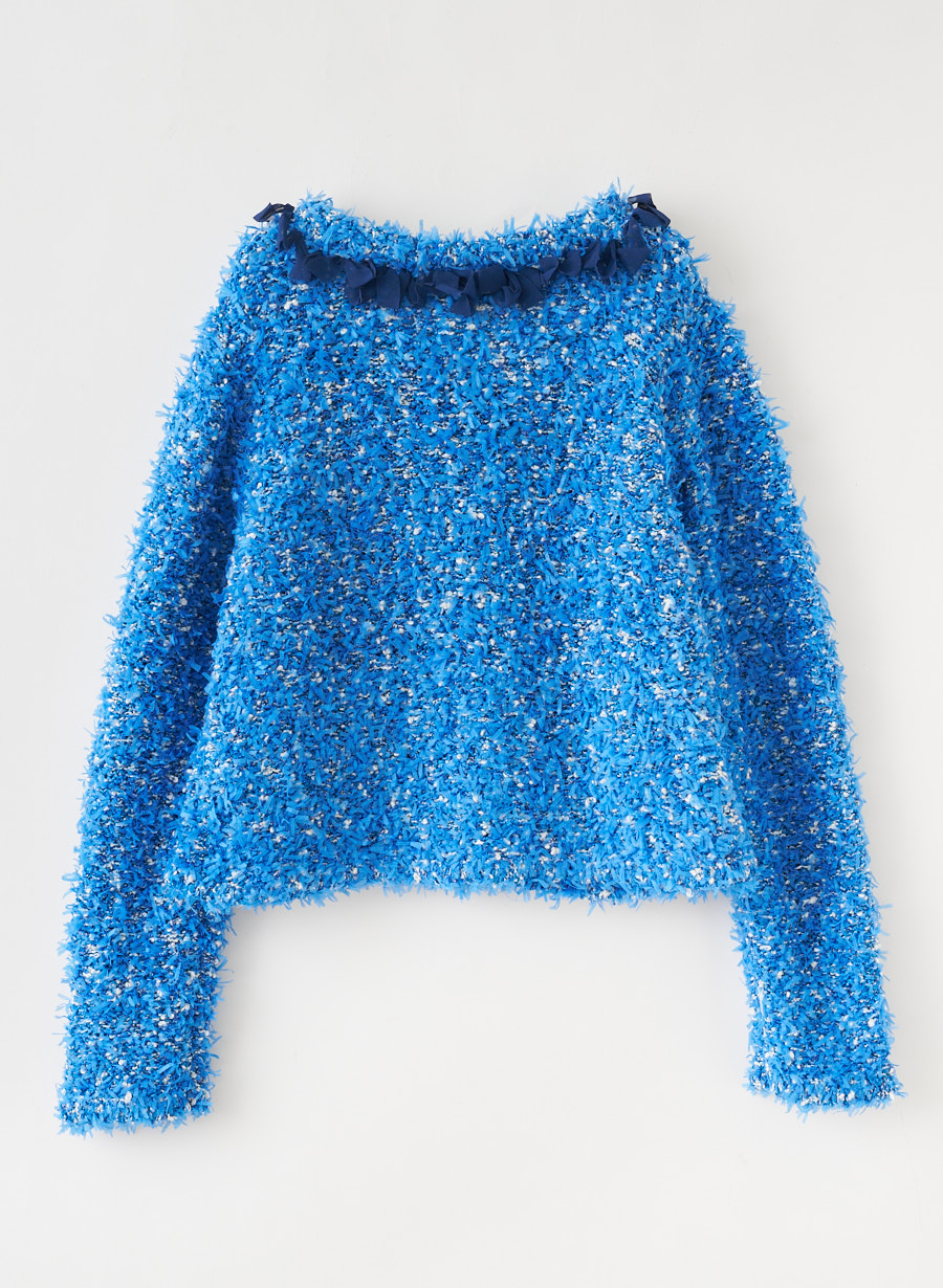 ツイード調ニットジャケット｜LOUNIE（ルーニィ）公式サイト／公式