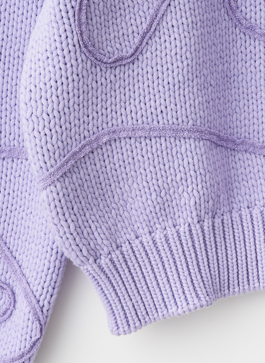 コード刺繍ニットプルオーバー｜LOUNIE（ルーニィ）公式サイト／公式