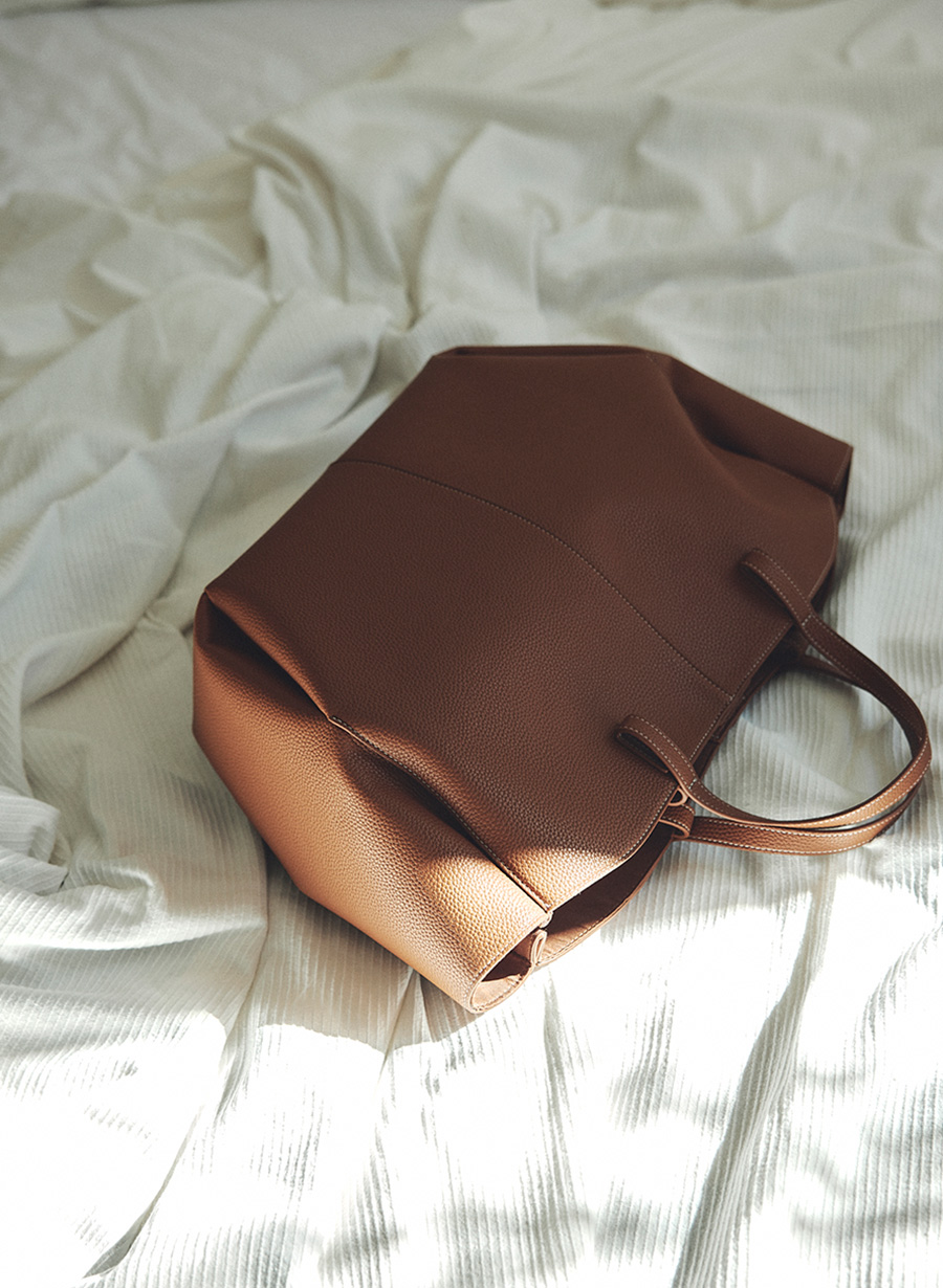 舟形トートバッグ