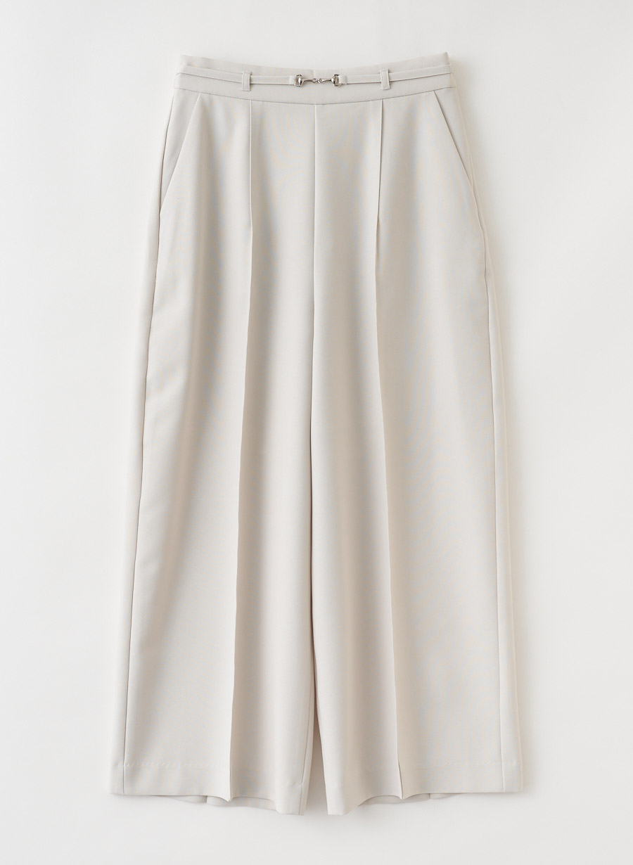 ＬＯＵＮＩE パンツ 新品 未使用 ビットベルトワイドクロップドパンツ｜LOUNIE（ルーニィ）公式サイト