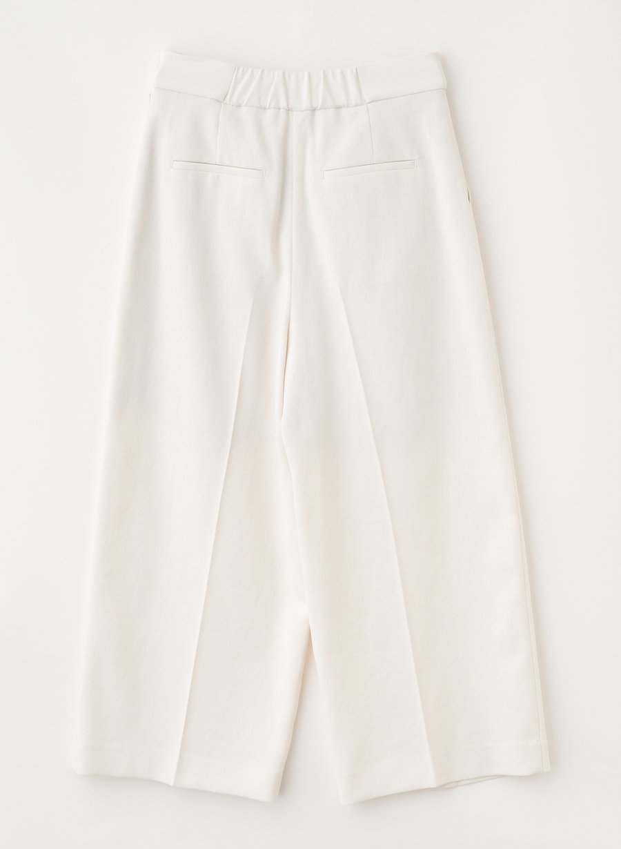 新品LOUNIEクロップドワイドパンツ オフホワイト クロップドワイドパンツ｜LOUNIE（ルーニィ）公式サイト／公式
