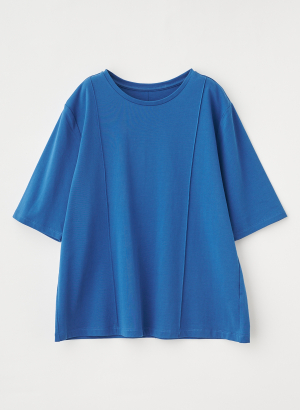 ＜UVカット＞ピンタックデザインTシャツ