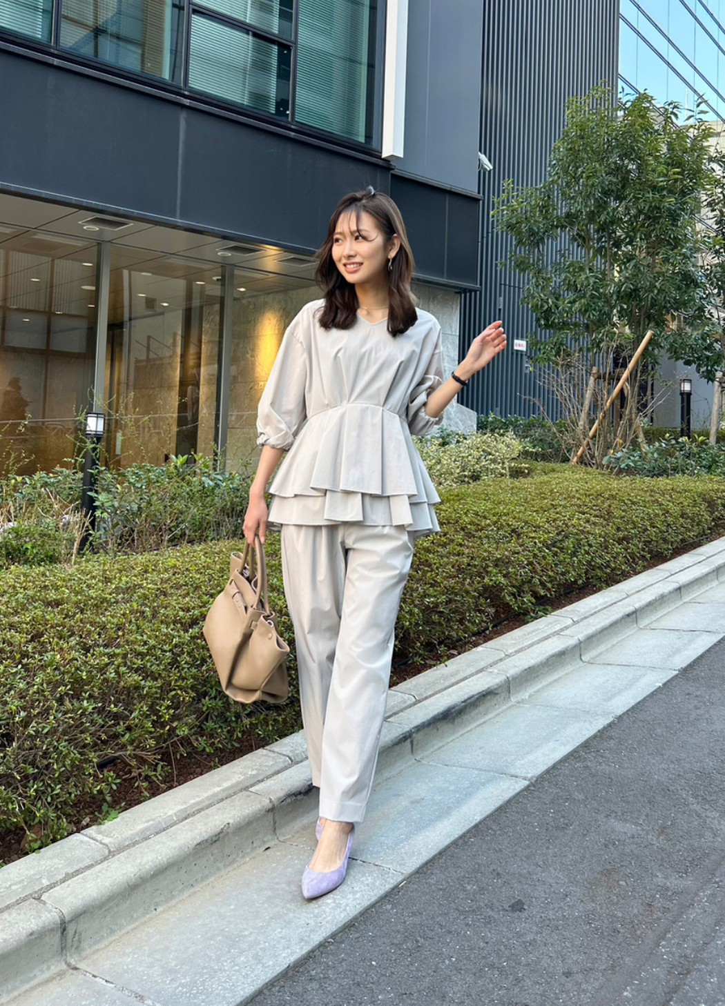 PEPLUM BLOUSE SET UP｜LOUNIE（ルーニィ）公式サイト／公式オンライン 