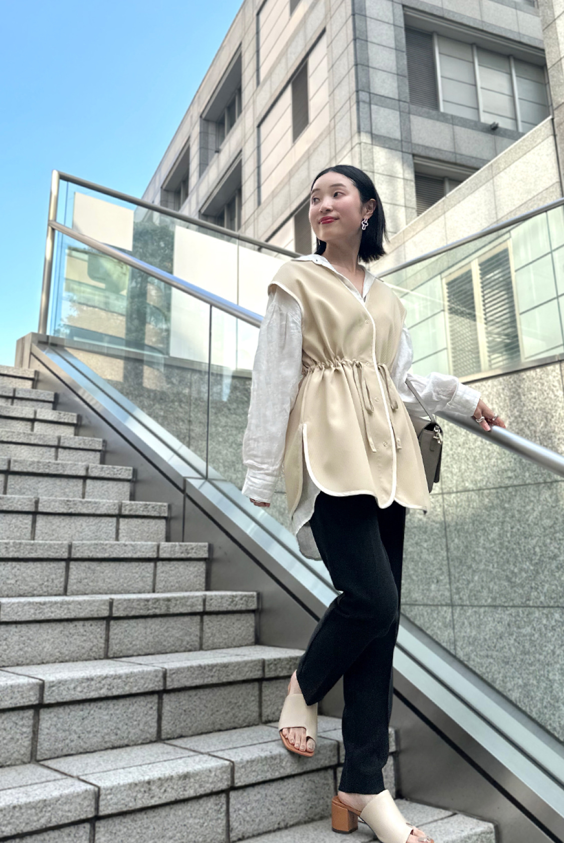 2WAY GILET BLOUSE｜LOUNIE（ルーニィ）公式サイト／公式オンラインストア