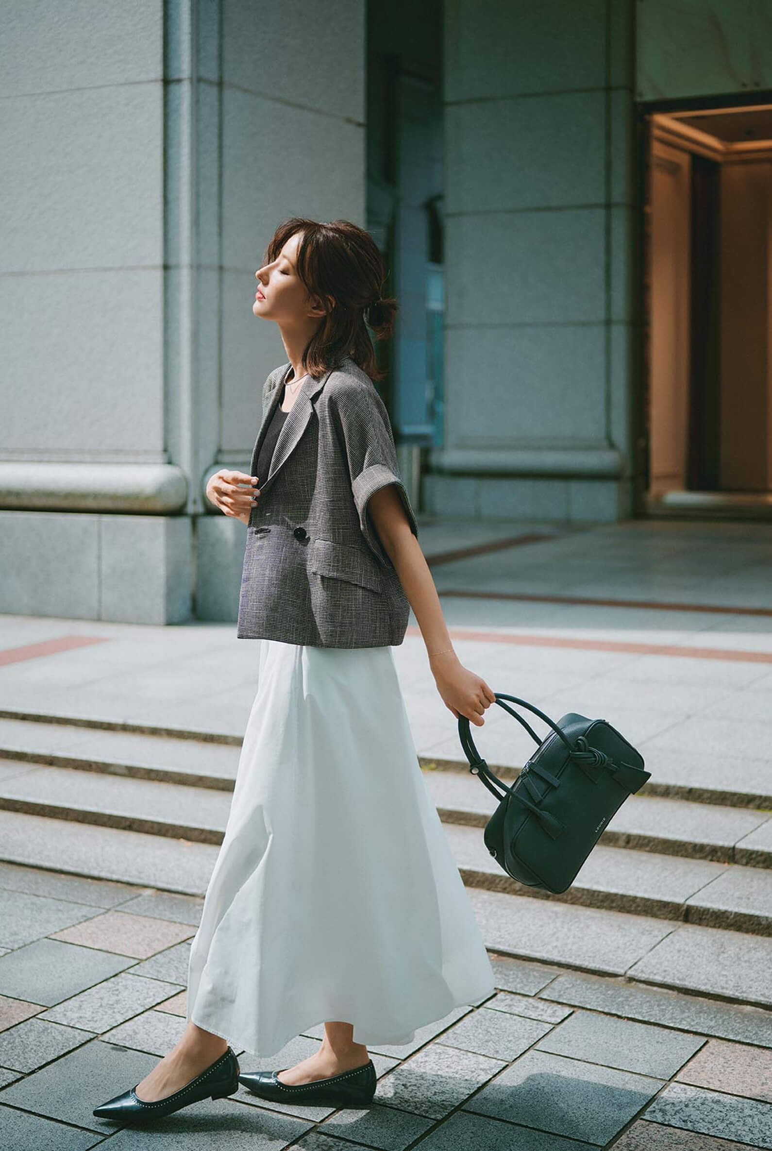LOUNIEルーニィ　ライトアウター新品未使用 New Season Effortless Outerwear 働く女性の「洗練羽織り