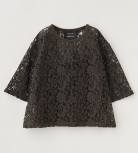 LOUNIE×KANAKO SATO レースTブラウスEC限定カラー、登場｜LOUNIE