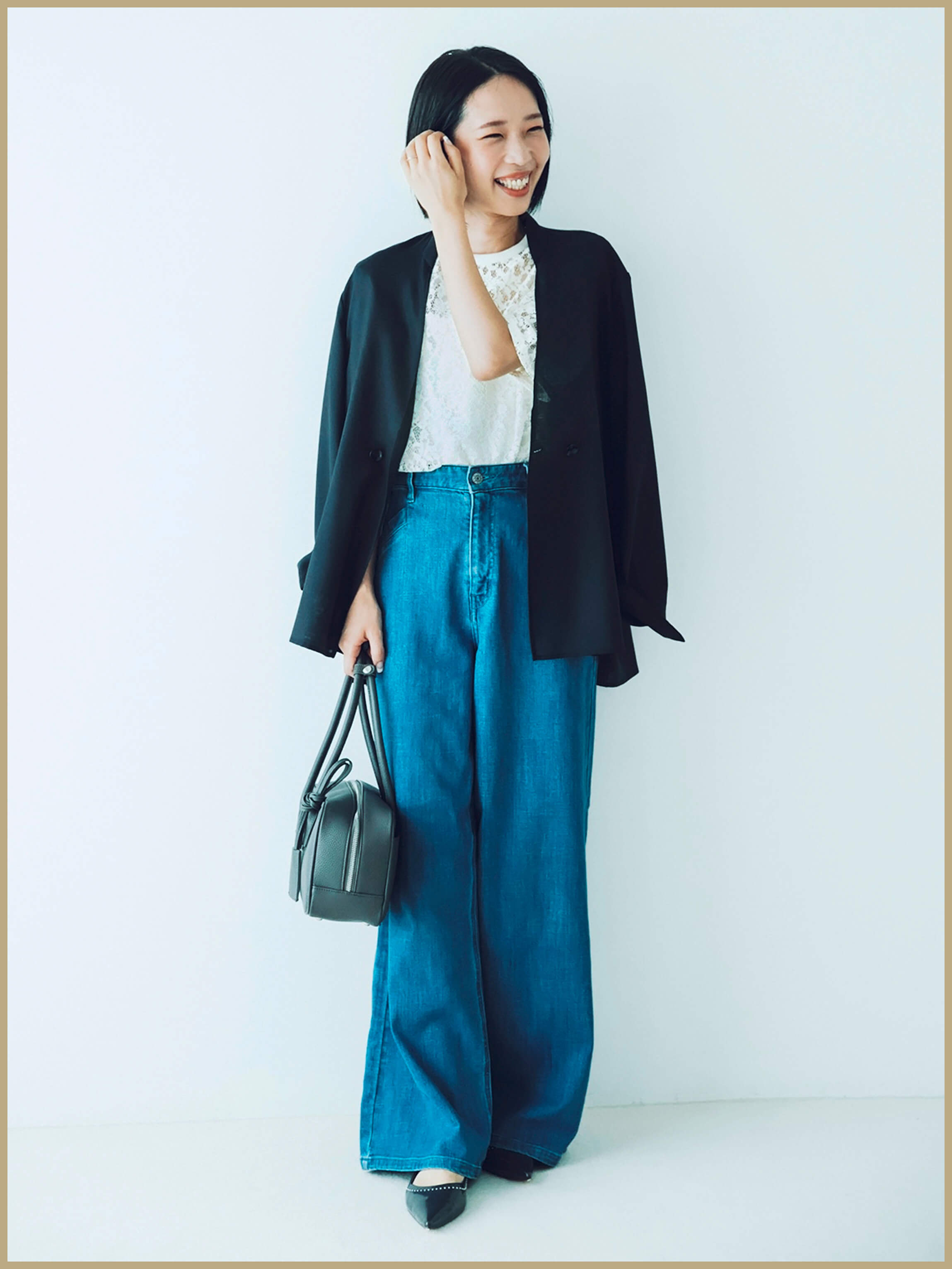 LOUNIE×KANAKO SATO レースTブラウスEC限定カラー、登場｜LOUNIE