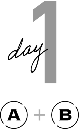 Day 1 A+B