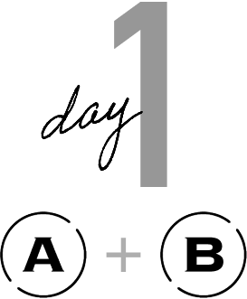 Day 1 A+B