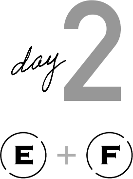 Day 2 E+F