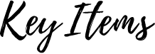 KeyItems